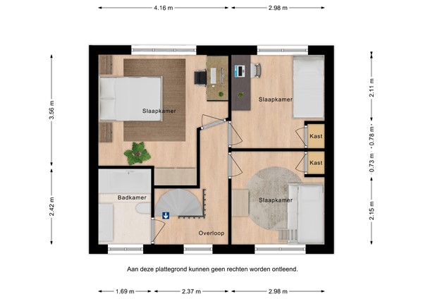 Floorplan - Steenoven 6, 4511 BL Breskens